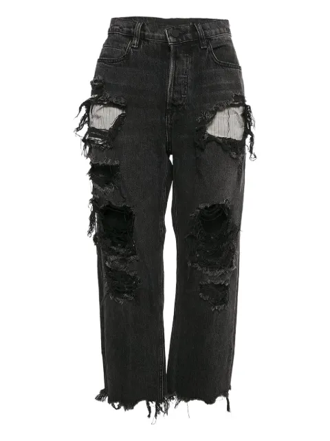 Pre-Owned Alexander Wang distressed jeans