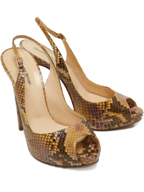 Alexandre Birman 125mm slingback pumps