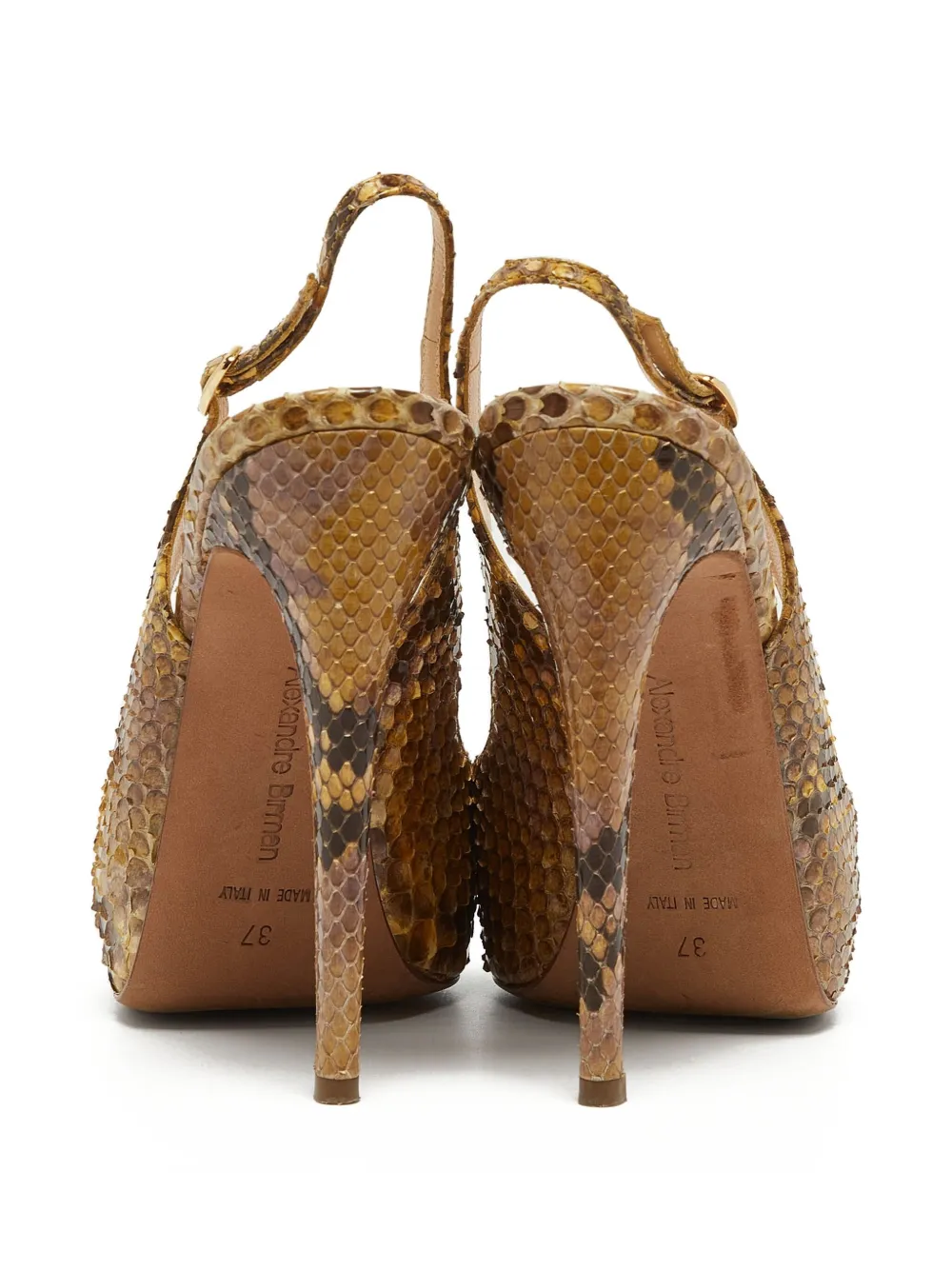 Alexandre Birman 125mm slingback pumps - Bruin