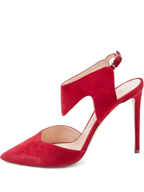 Nicholas Kirkwood zapatillas de gamuza con tacón de 115mm
