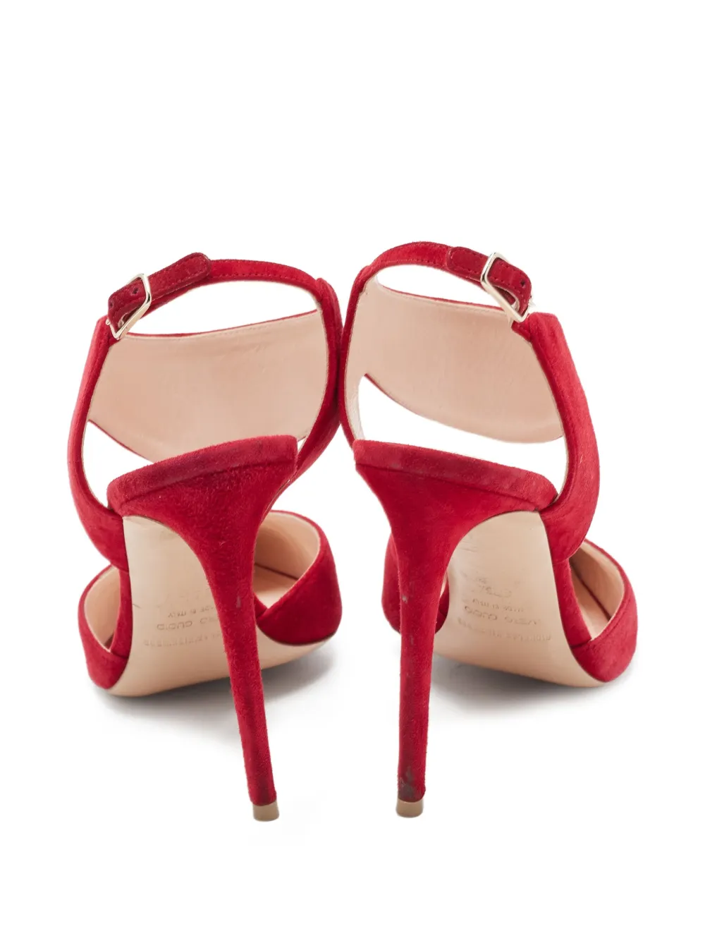 Nicholas Kirkwood 115 mm suède slingback pumps - Roze