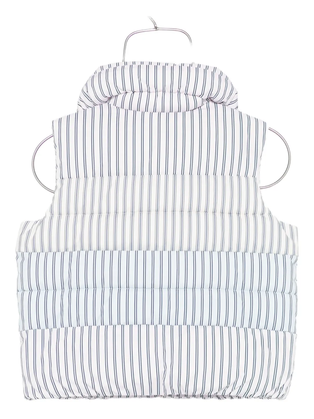 Tommy Hilfiger Junior Gestreepte gewatteerde top Roze