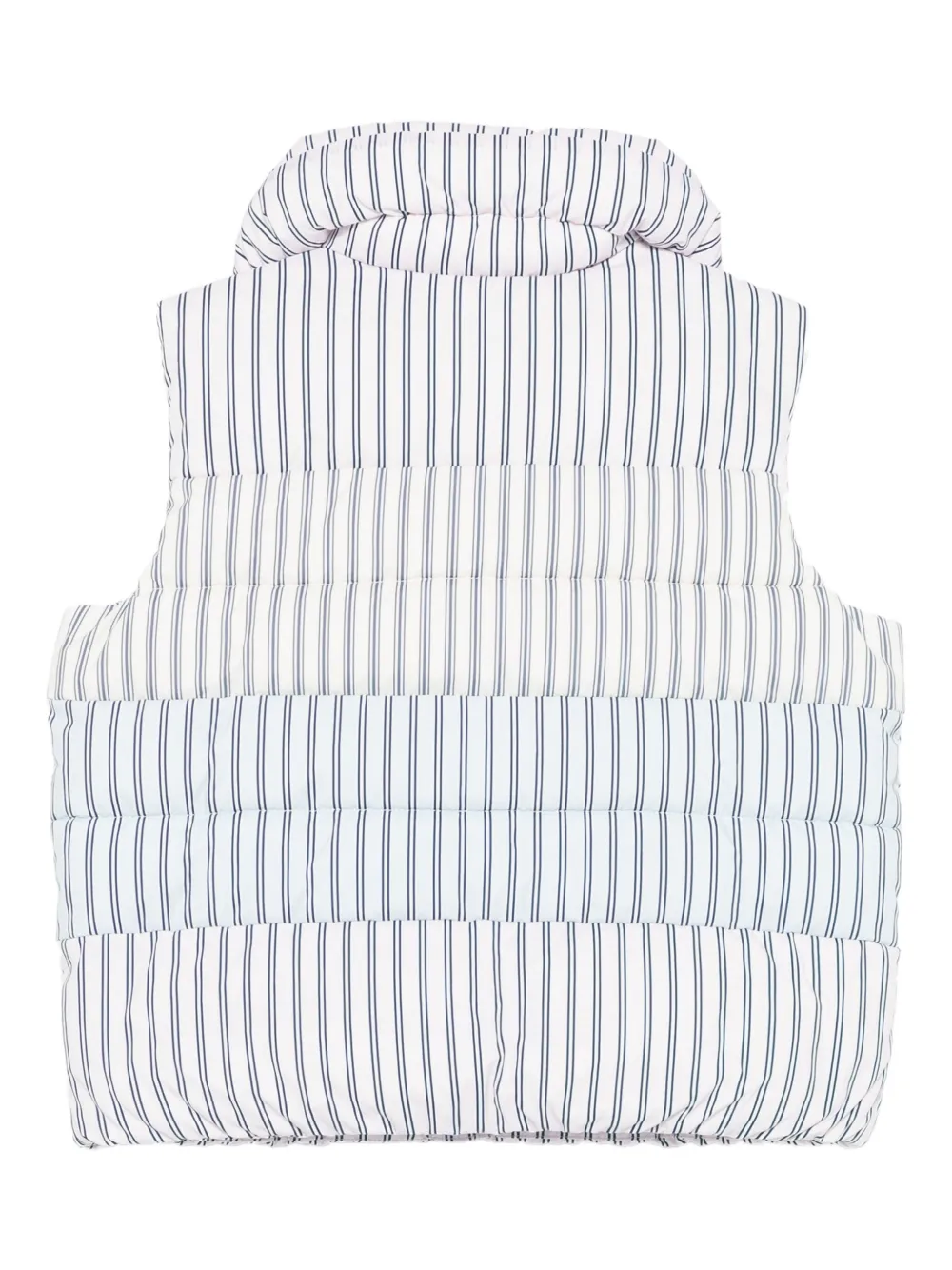 Tommy Hilfiger Junior striped quilted vest | Girls Waistcoats & Gilets | Image 2