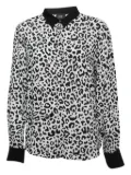 Roberto Cavalli Vintage leopard-print shirt - White