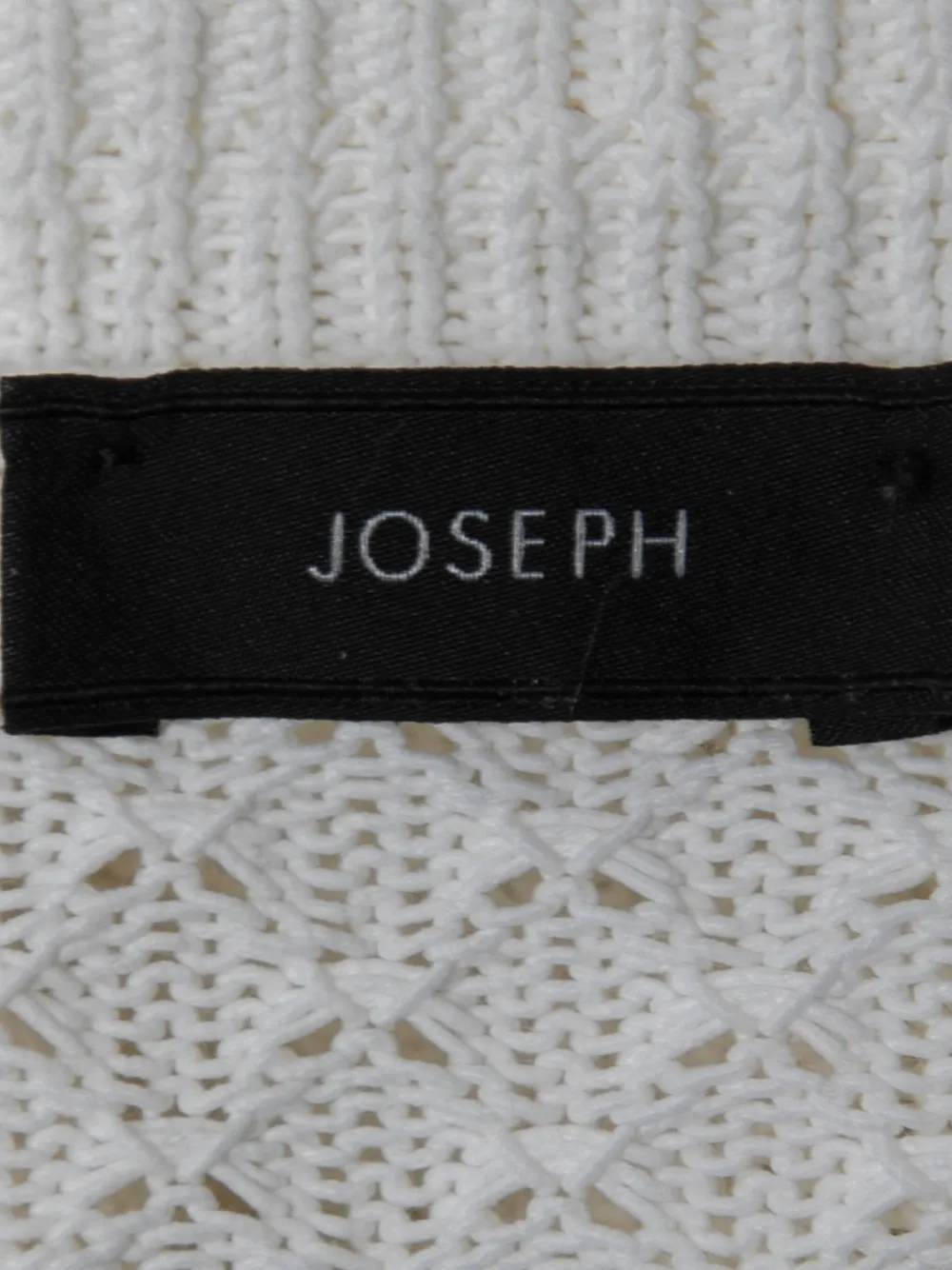 Pre-owned Joseph Knitted Sweater In White