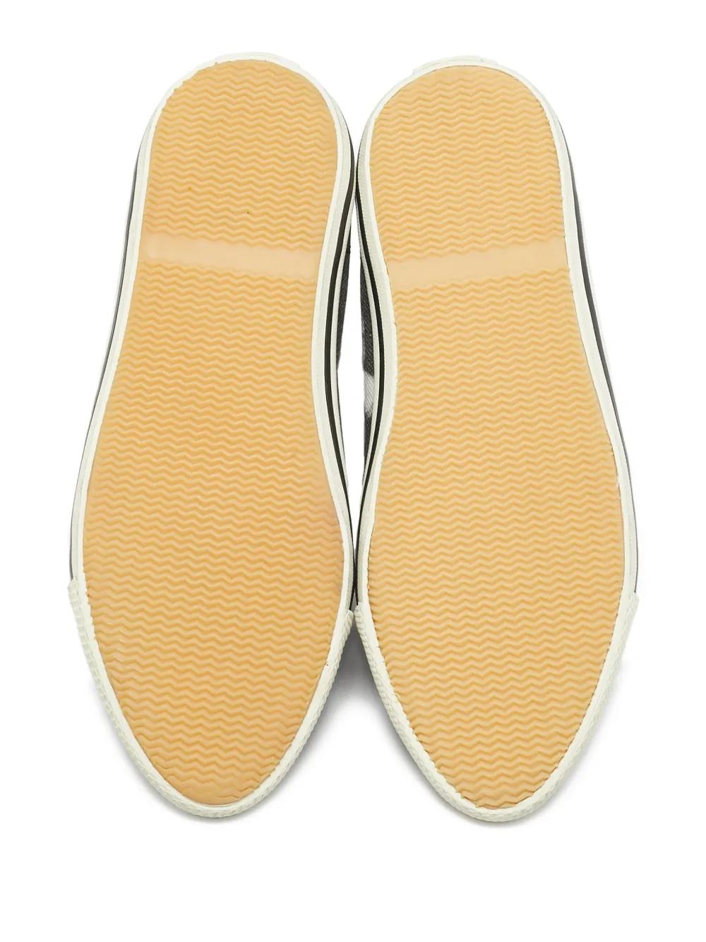 Pre-owned Marc Jacobs Vintage Polka Dot Canvas Sneakers In Gray