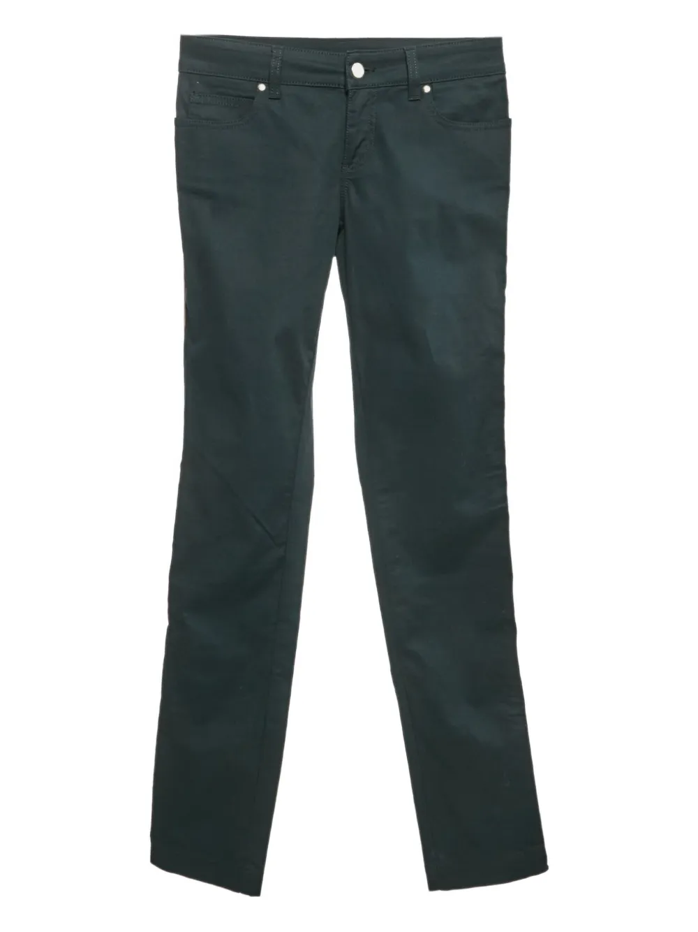 Gucci Pre-Owned Pantaloni dritti a righe - Nero