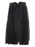 Derek Lam 2024 panel zip skirt - Grey
