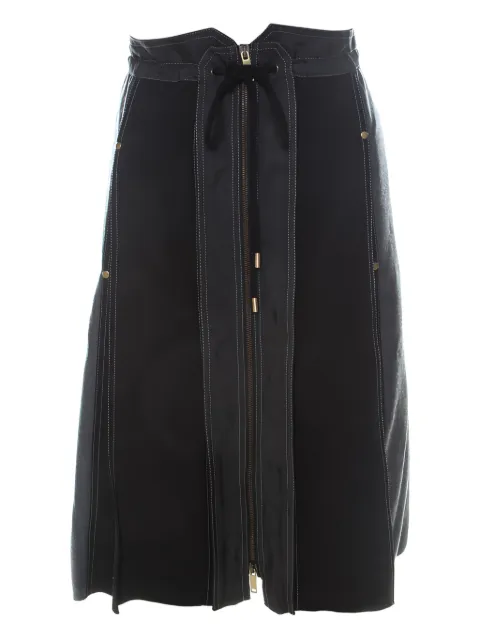 Derek Lam 2024 panel zip skirt