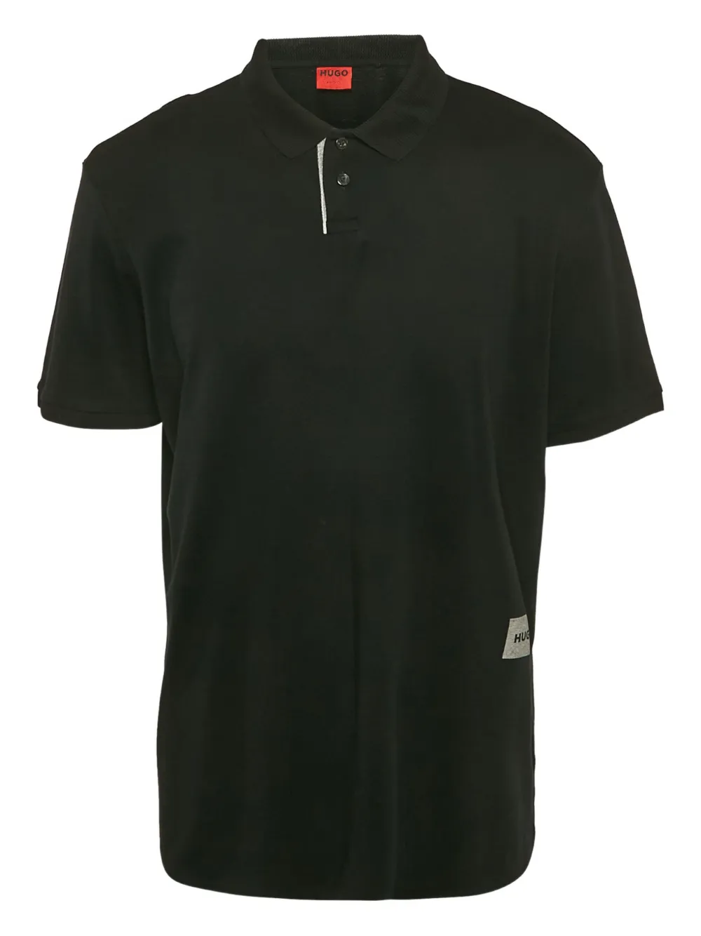 BOSS GREEN HUGO BOSS cotton polo shirt | Black | Image 1