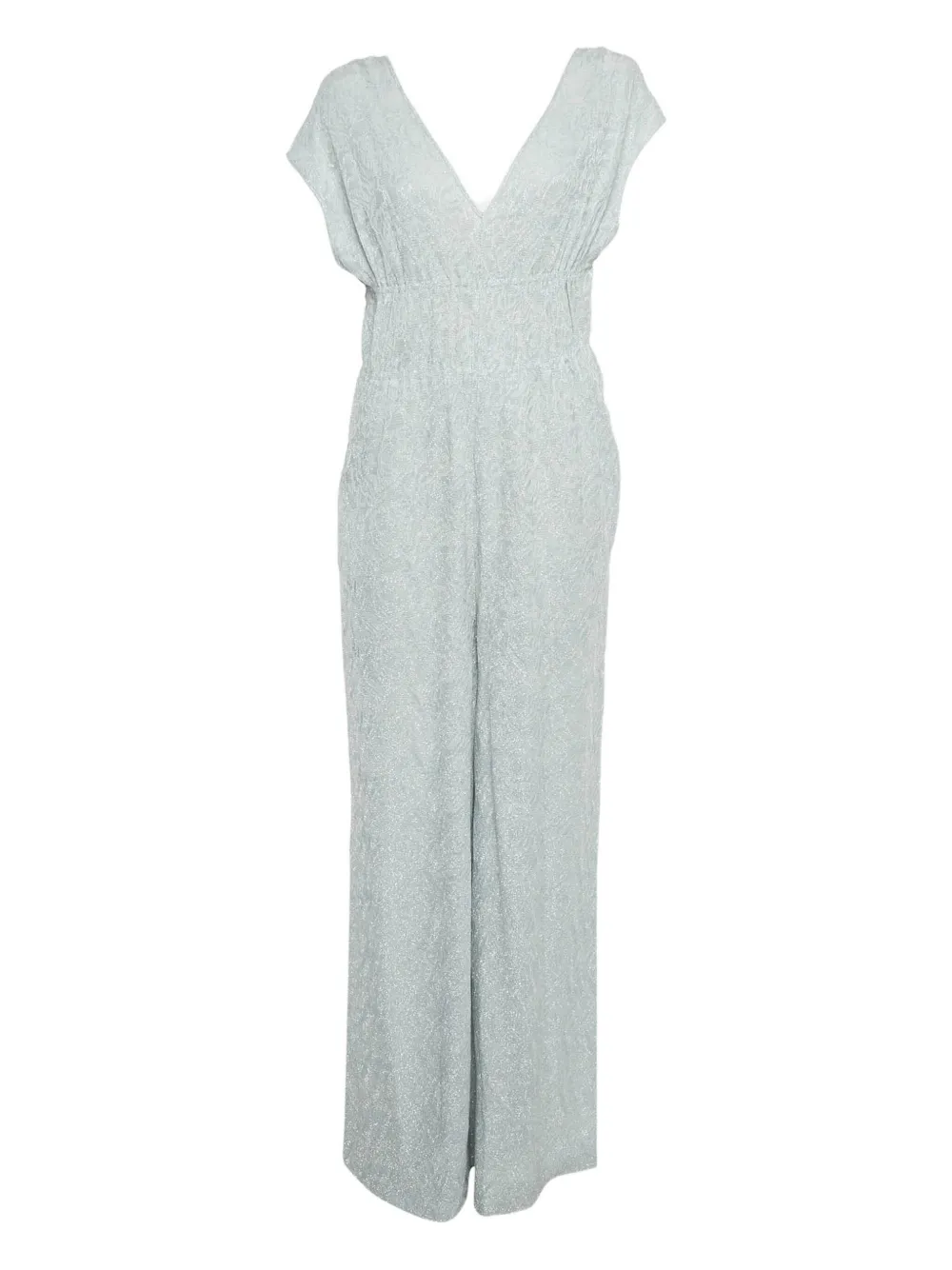 Missoni Pre-Owned lurex-knit jumpsuit | Grey | Image 1