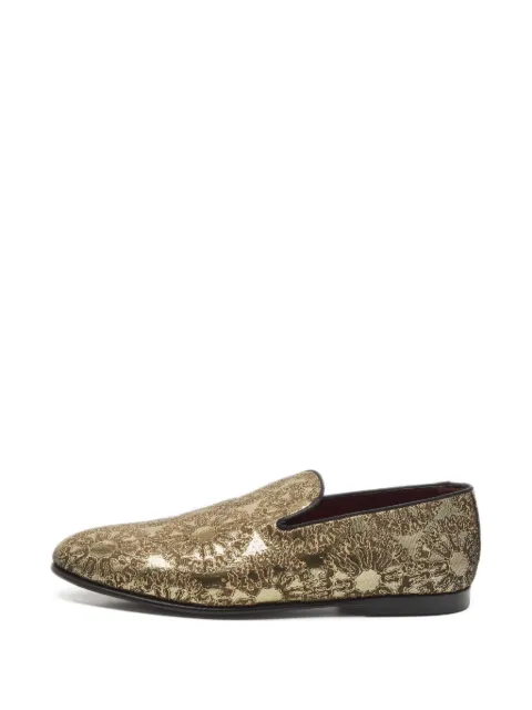 Dolce & Gabbana Pre-Owned 2024 jacquard-flower loafers