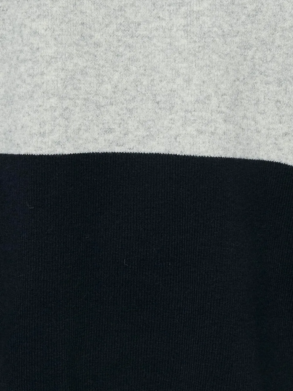 Pre-owned Zadig & Voltaire Colorblock Sweater In Gray
