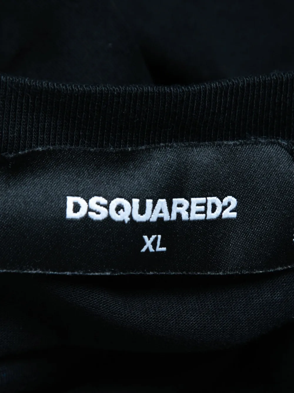 Pre-owned Dsquared2 Graphic-print Tank Top In Black