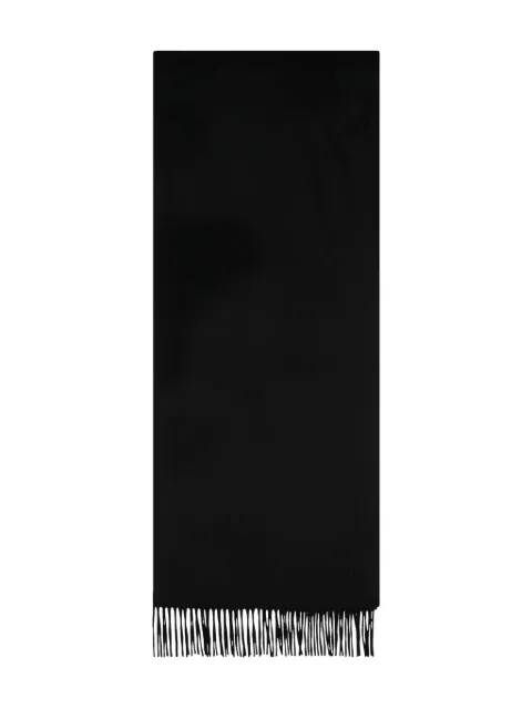Max Mara fringed cashmere scarf