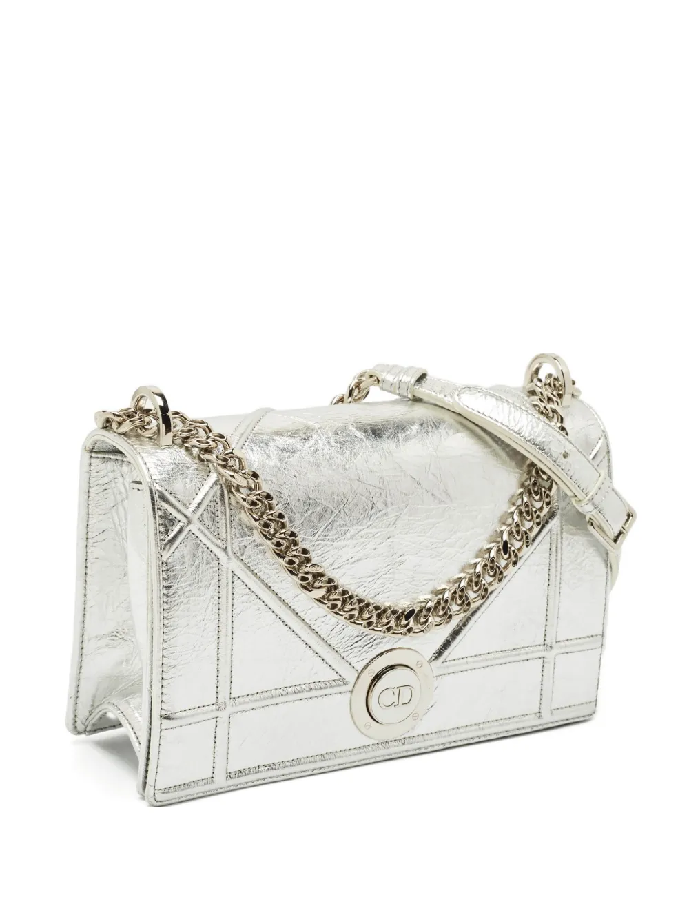Christian Dior Pre-Owned Diorama leather bag | Silver | Image 1