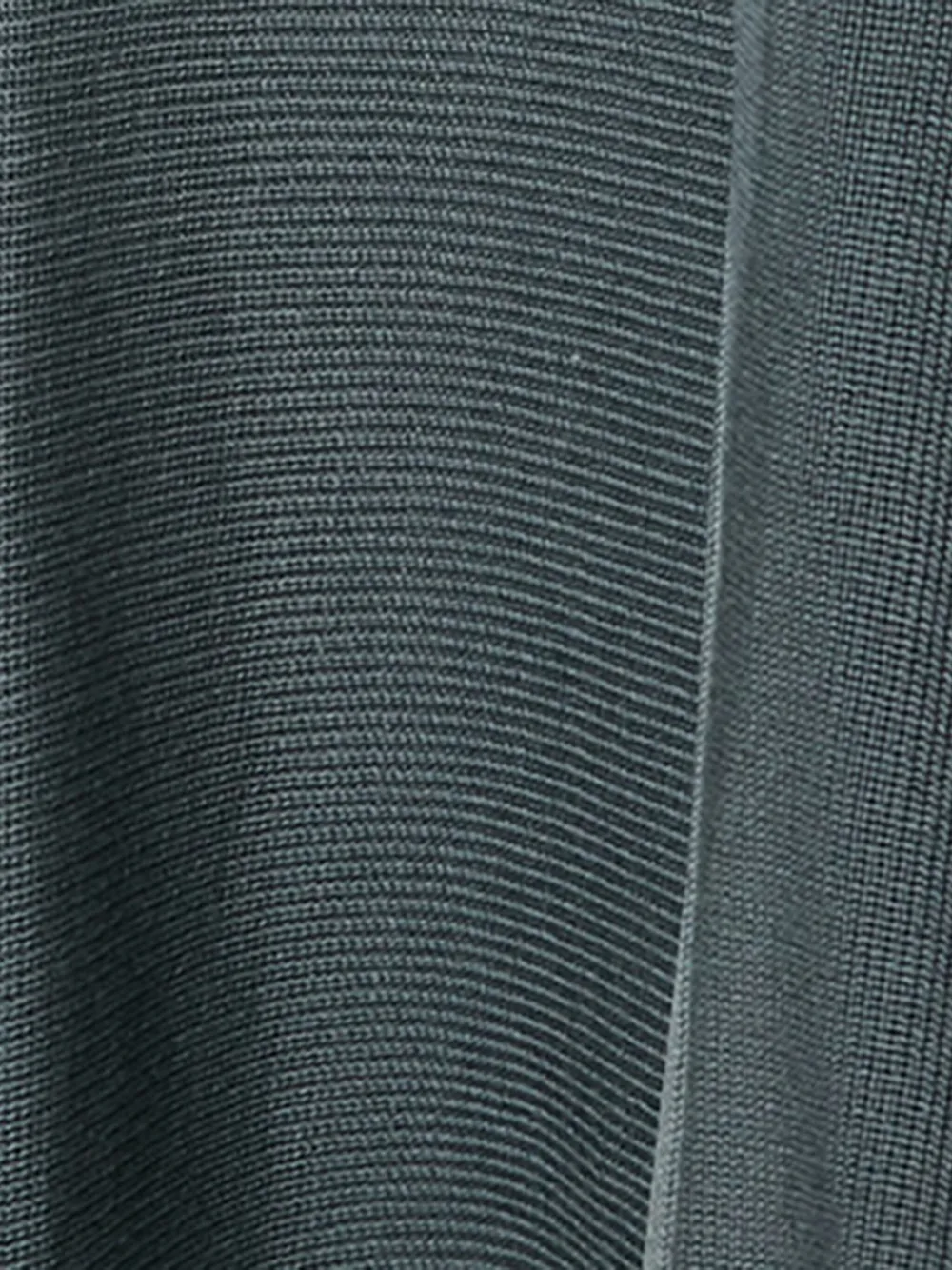 Pre-owned Valentino Ribbed Lace Cardigan In Gray