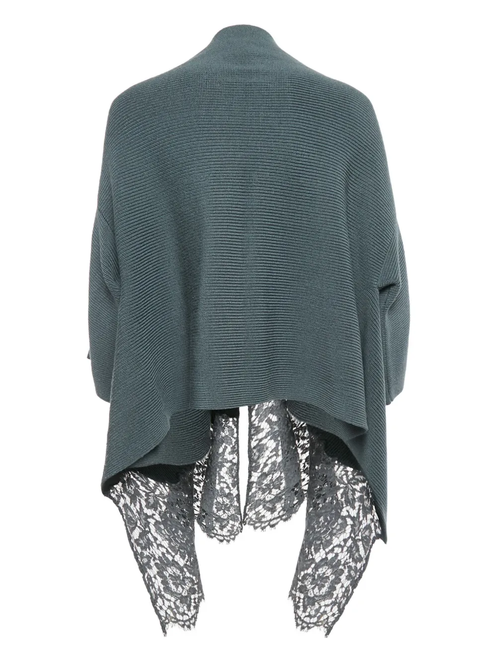 Valentino Pre-Owned ribbed lace cardigan | Image 2