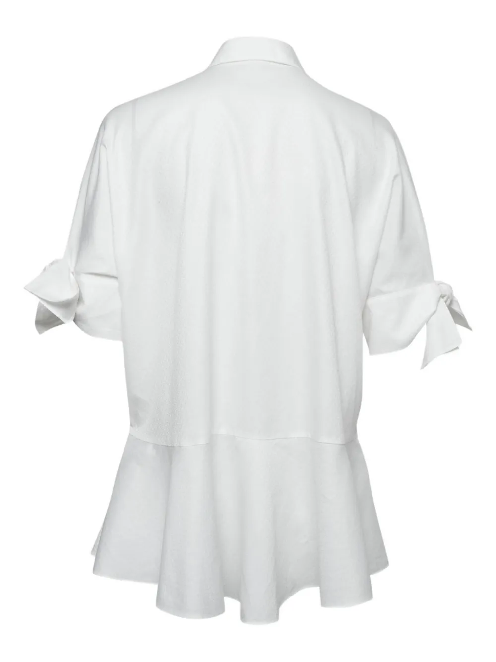Carolina Herrera Vintage logo jacquard cotton blouse | Image 2