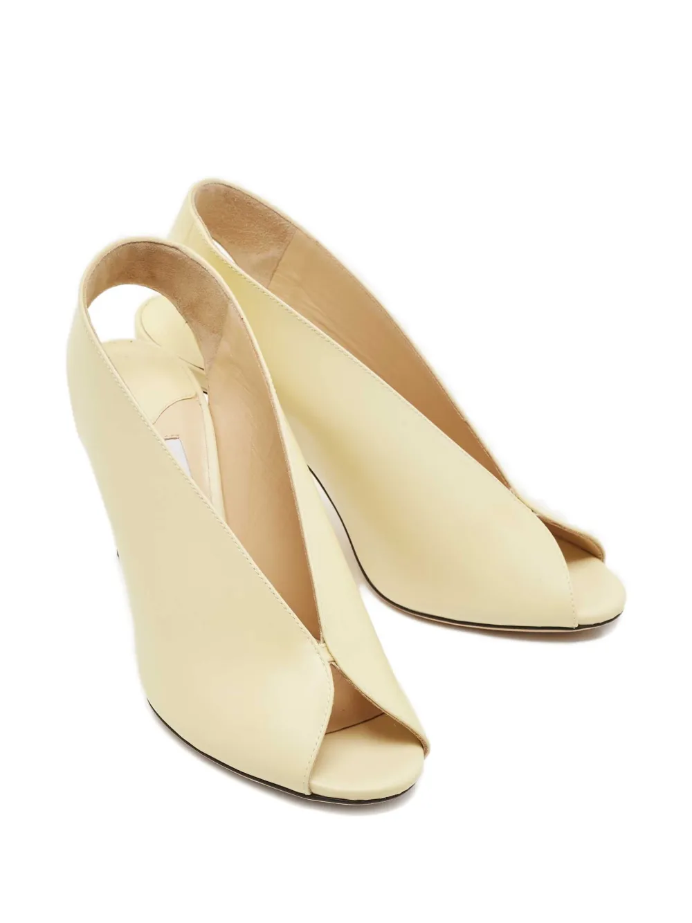 Jimmy Choo Pre-Owned Leren slingback pumps - Geel