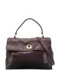 Saint Laurent Pre-Owned leather flap-clasp handbag - Red