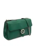 Gucci Pre-Owned Interlocking G leather shoulder bag - Green