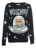 Moschino Pre-Owned Teddy Bear sweater - Black