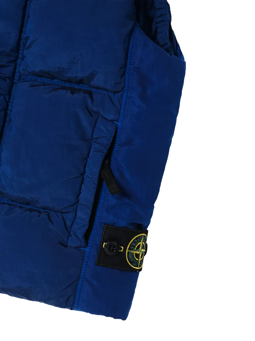 Stone Island Junior Gewatteerde bodywarmer Blauw