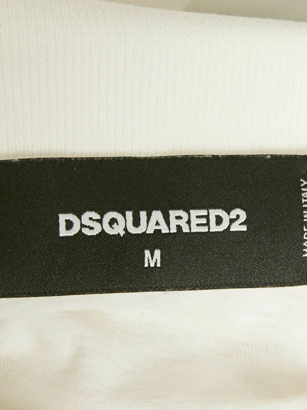 DSQUARED2 ruffle chain-detail polo shirt | Image 2