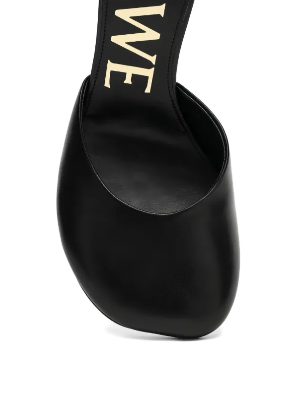 LOEWE スカルプチャーヒール パンプス | ブラック | FARFETCH JP