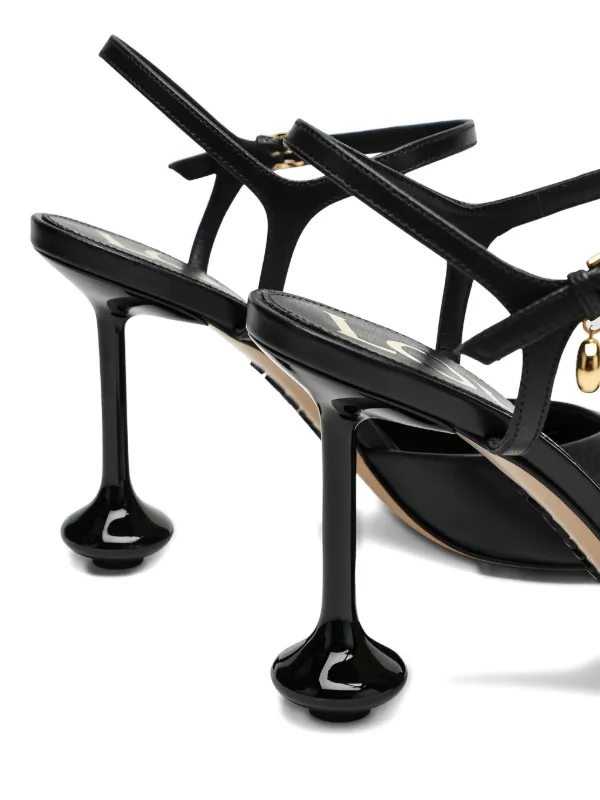 LOEWE スカルプチャーヒール パンプス | ブラック | FARFETCH JP