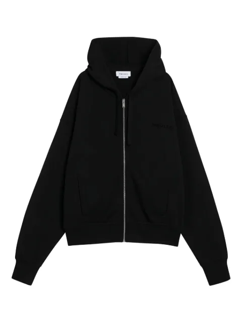 Alexander McQueen zip-up cotton hoodie