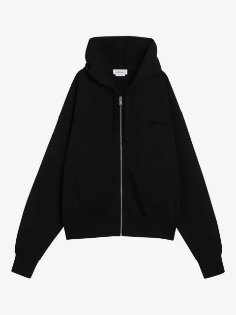 Alexander McQueen zip-up cotton hoodie