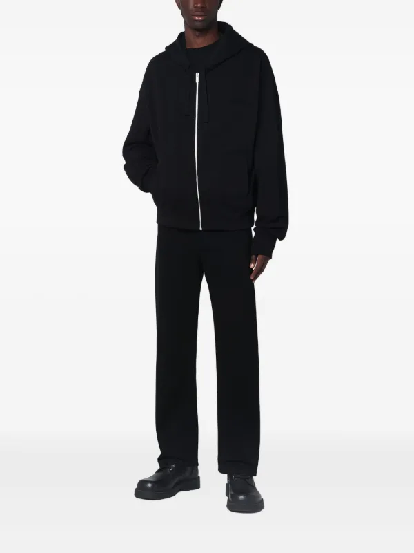 Alexander McQueen ジップアップ パーカー | ブラック | FARFETCH JP