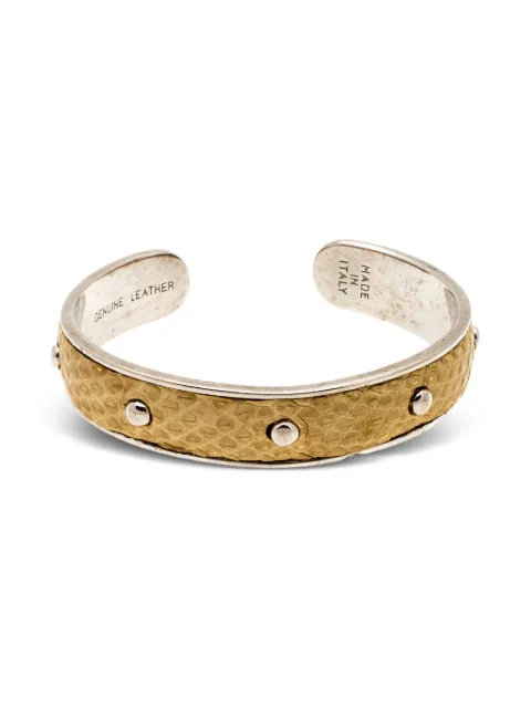 Tod's Vintage leather stud bracelet
