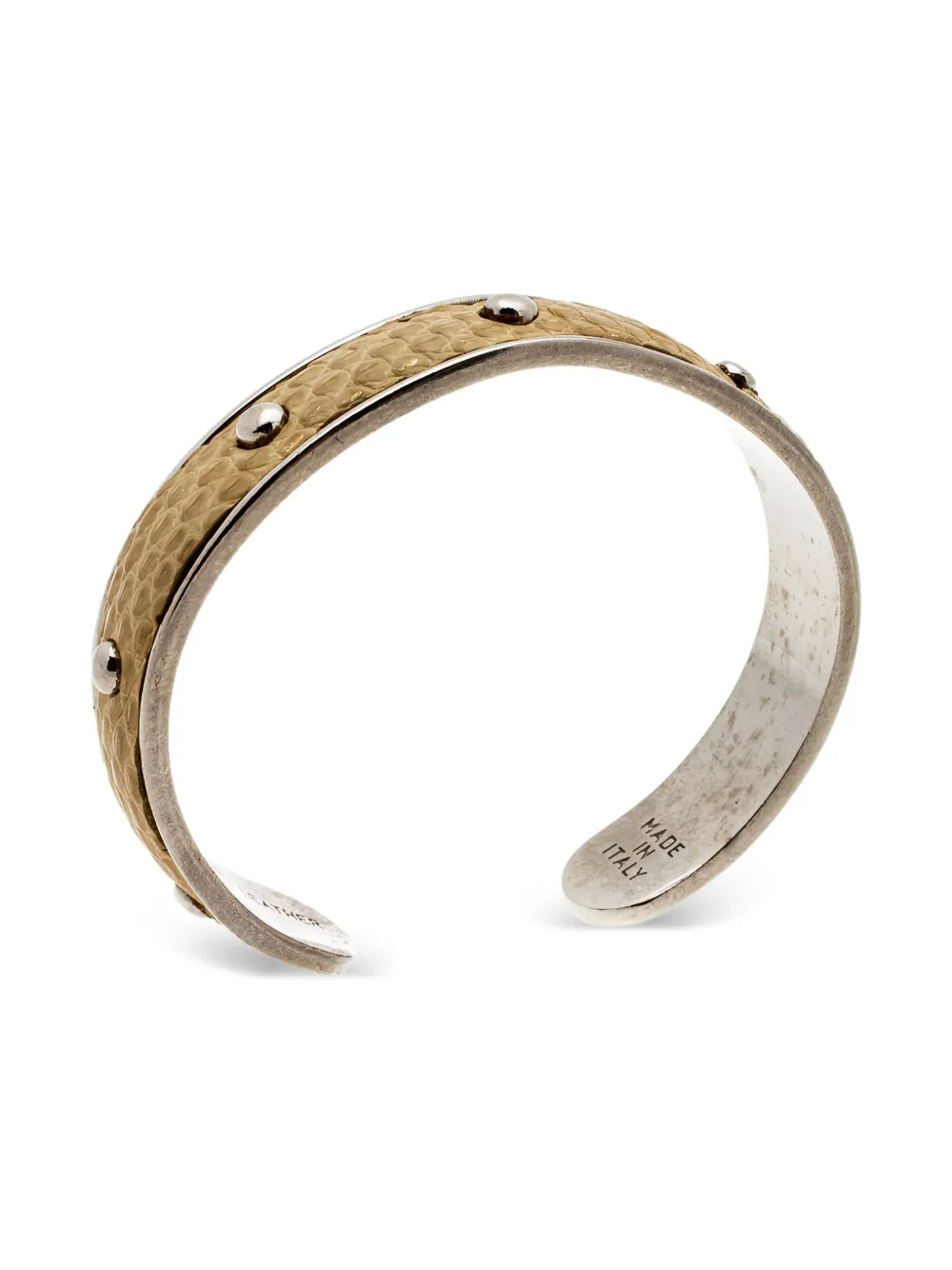 Tod's Vintage leather stud bracelet | Image 2