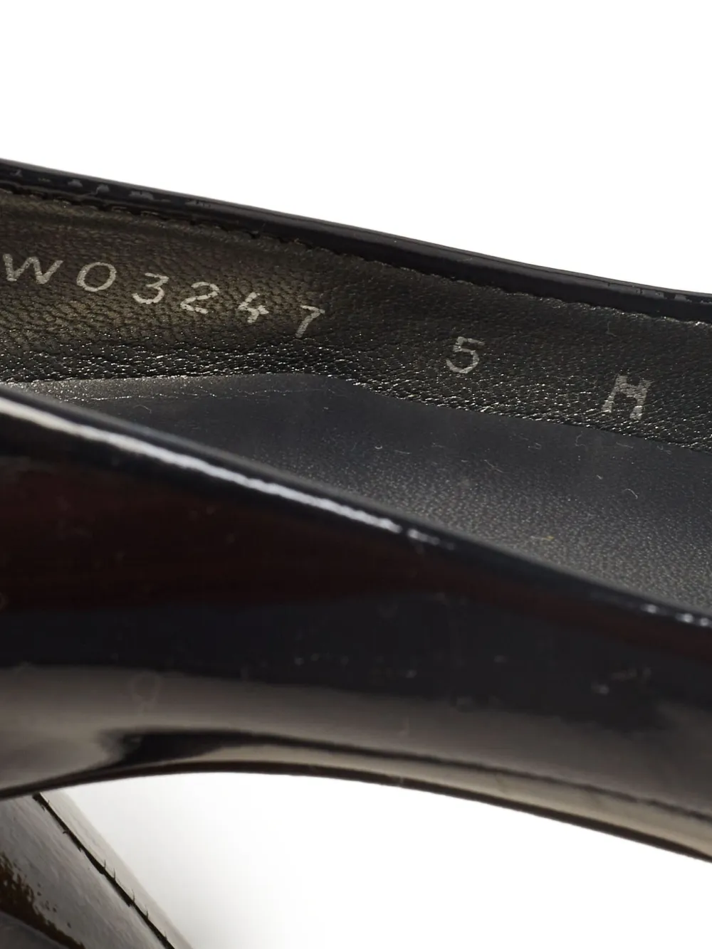 Pre-owned Stuart Weitzman 2024 Patent Leather Platform Pumps In Black