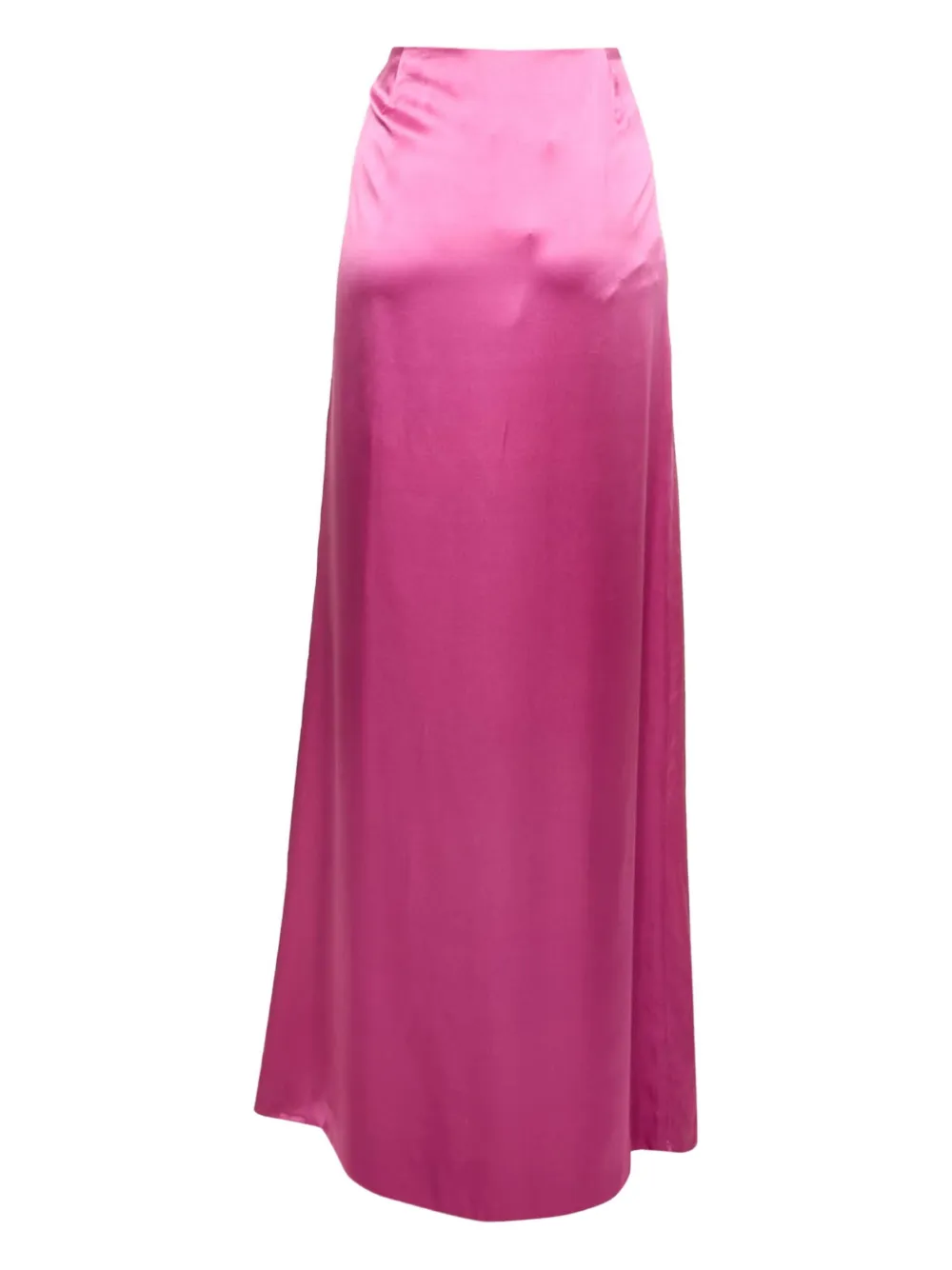 Valentino Pre-Owned Zijden gedrapeerde maxi-rok - Roze