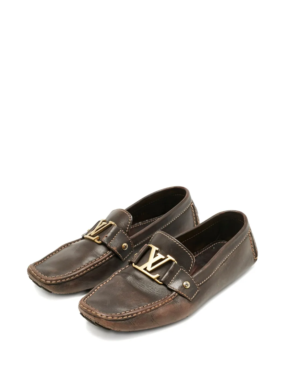 Pre-owned Louis Vuitton 1159952 Brown