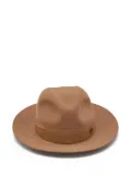 Maison Michel 2024 Henrietta fedora hat - Brown