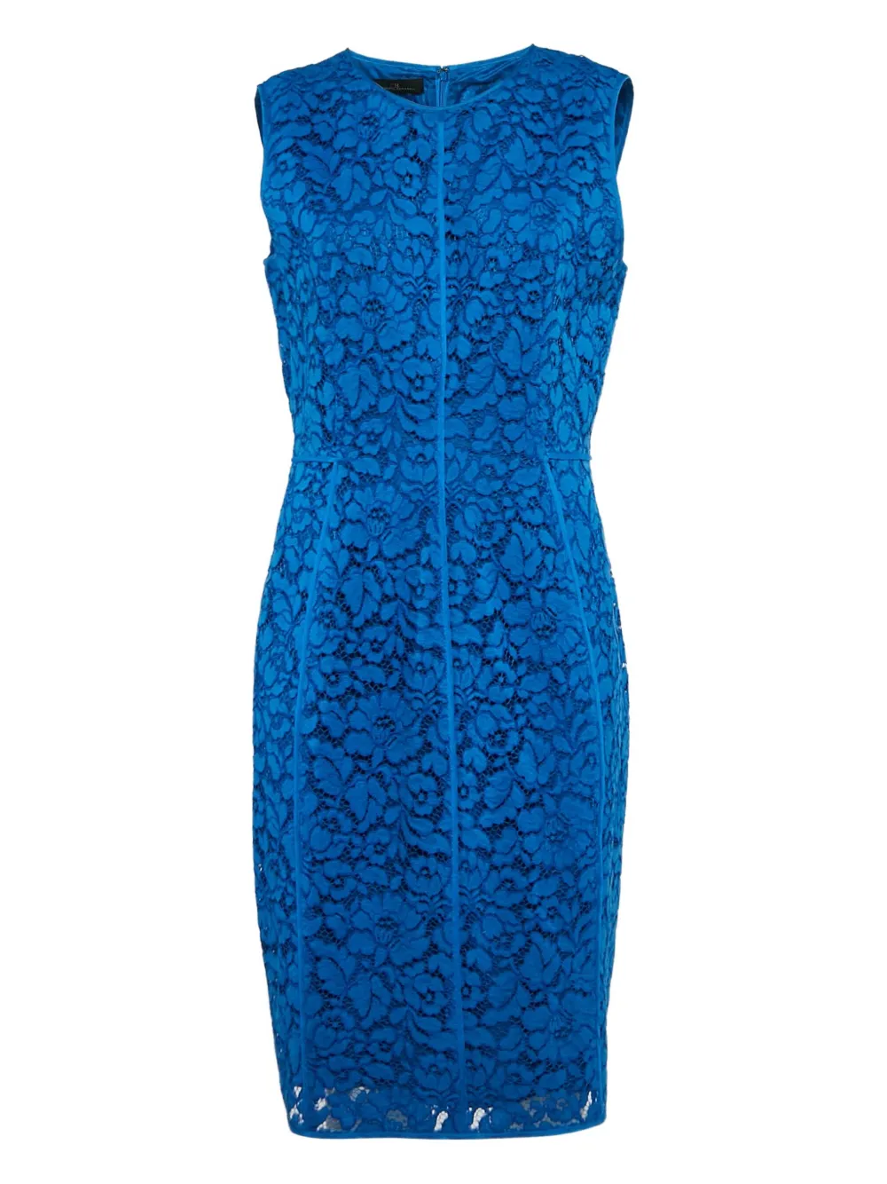 Carolina Herrera Vintage floral-lace midi dress | Blue | Image 1