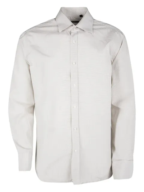 BOSS long-sleeve cotton shirt