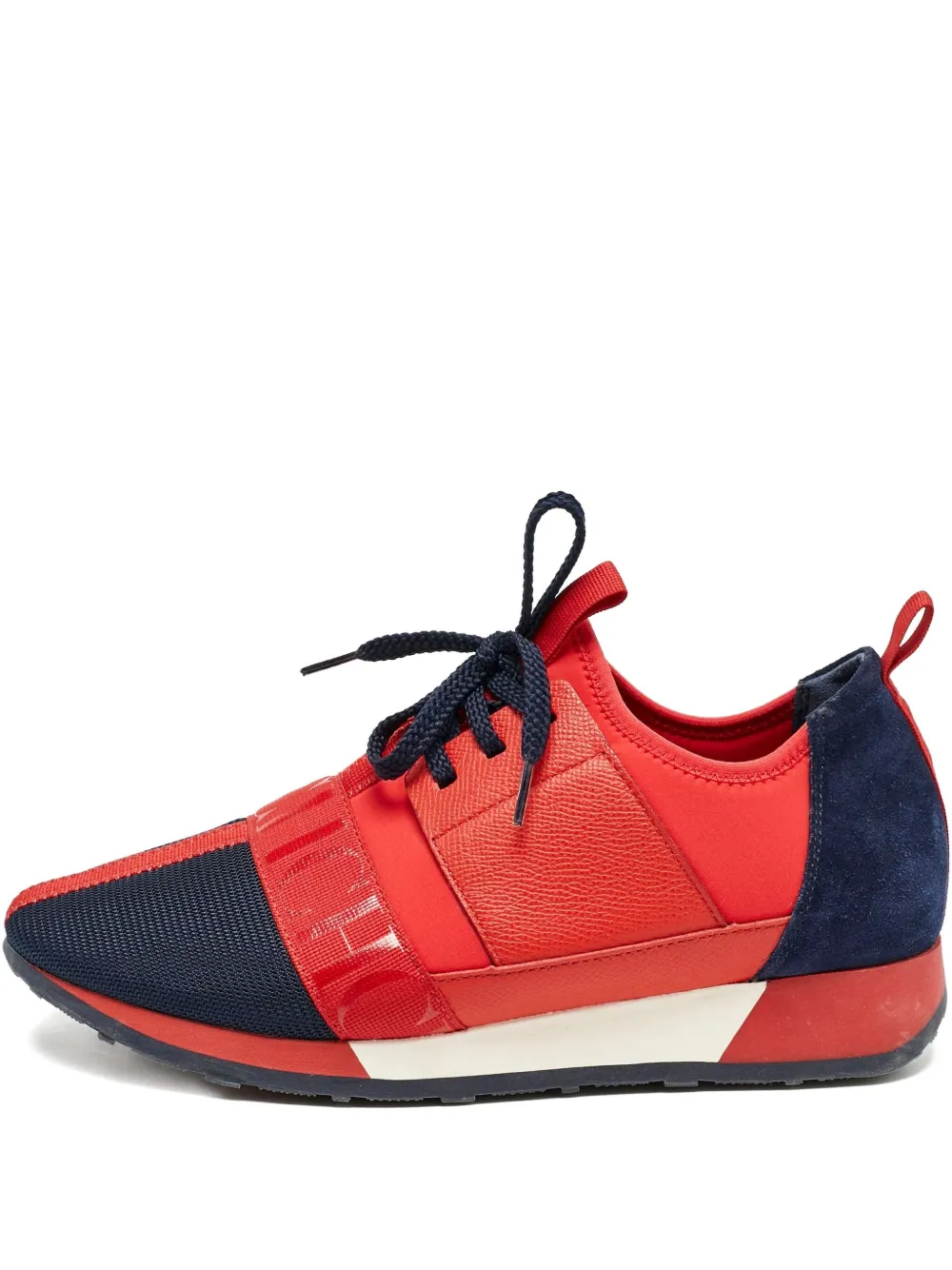 Carolina Herrera Vintage Sneakers aus Wildleder - Rot