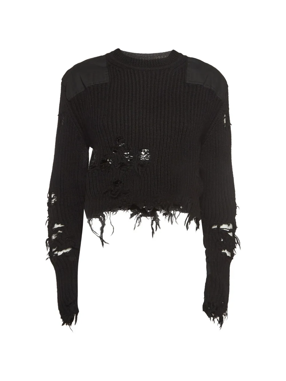 adidas Yeezy Maglione con effetto vissuto 2024 - Nero