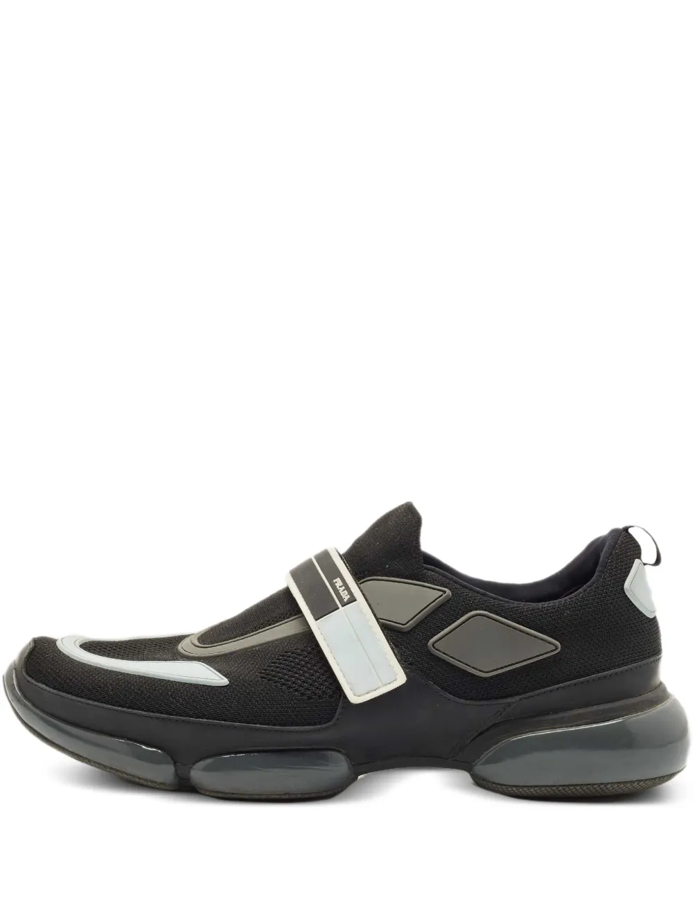 Prada Pre-Owned Cloudbust touch-strap sneakers | Black | Image 1