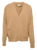 Gucci Pre-Owned button-front ribbed cardigan - Brown