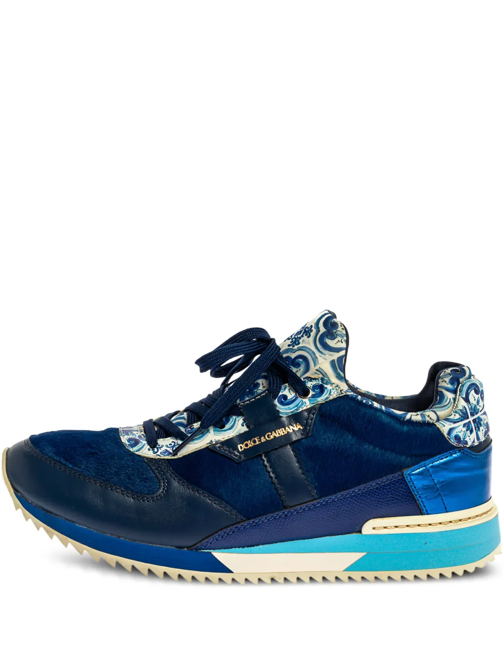 Dolce & Gabbana Pre-Owned 2024 Majolica Sneakers - Blau