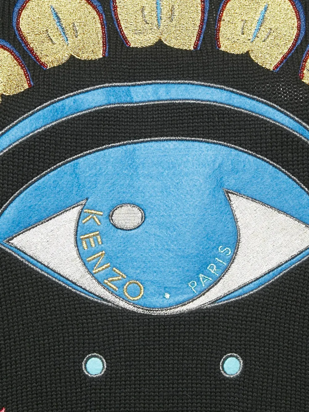 Kenzo Pre-Owned eye-motif wool sweater | Image 2