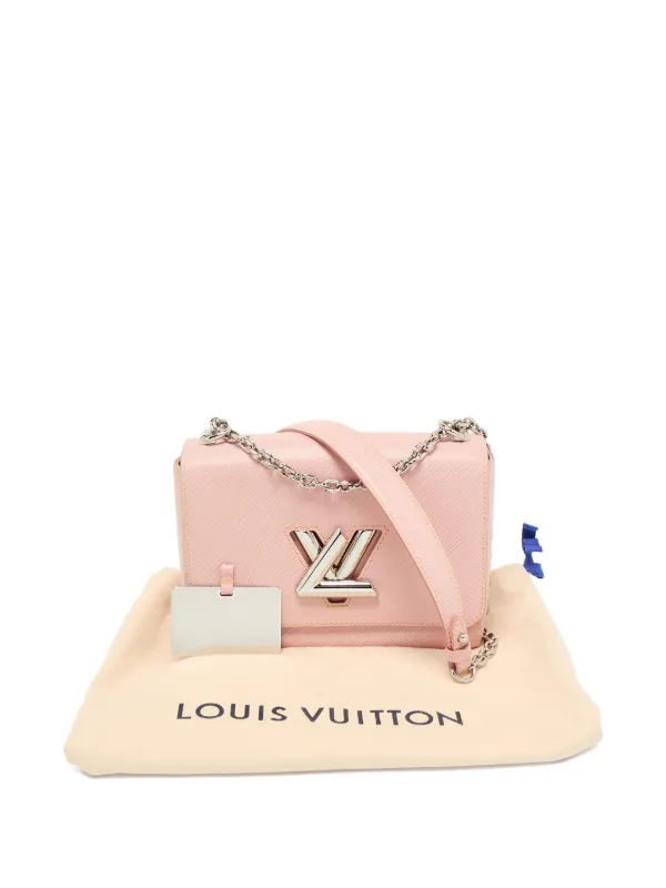 LV ショルダーバッグ　くすみピンク Louis Vuitton Pre-Owned Twist ショルダーバッグ | ピンク | FARFETCH JP