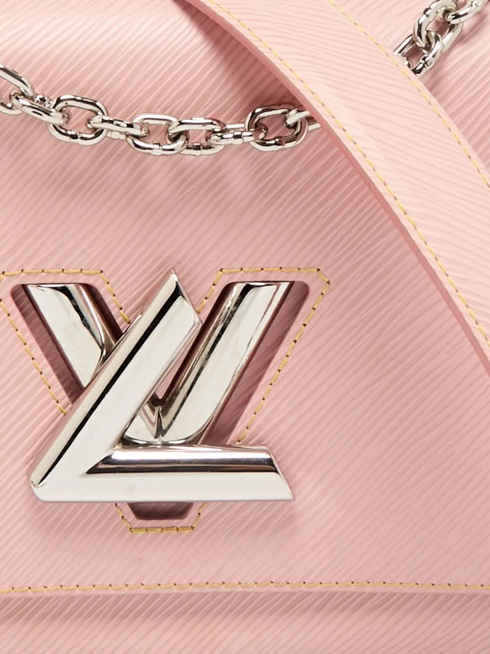 Pre-owned Louis Vuitton Twist Shoulder Bag In Pink